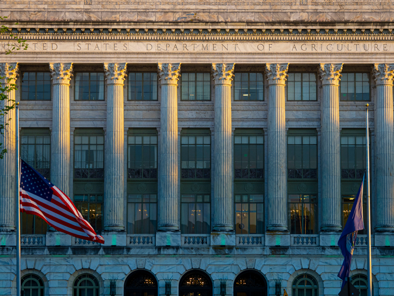 Photo of USDA building