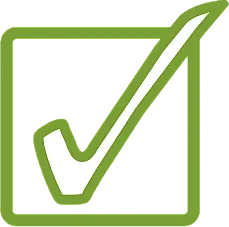 Checkmark icon green